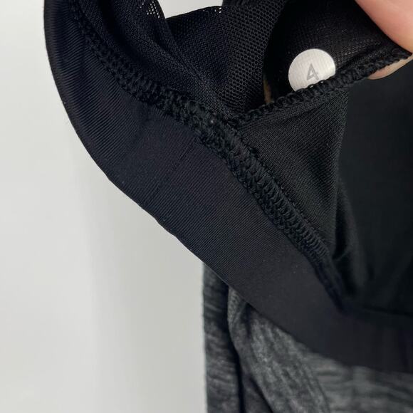 Lululemon Lighten Up Tank in Heathered Black Size 4 - Picture 4 of 6